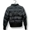 Parka puffer negra con bordado trasero – Adidas – Talla S