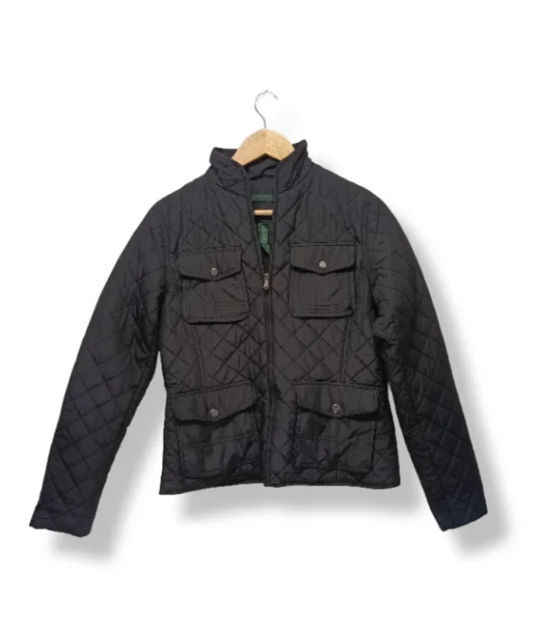 Chaqueta matelassé negra Polo Ralph Lauren, Talla S