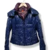 1000004709 (6) Parka puffer azul brillante con gorro – Hugo Boss – Talla S