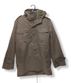 Chaqueta Forrada con Capucha – Color Beige – Talla M