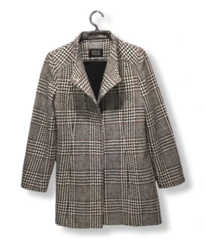 Abrigo Príncipe de Gales – ASH – Talla M