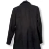 1000004748 (5) Abrigo negro con cierre diagonal ASH – Talla S