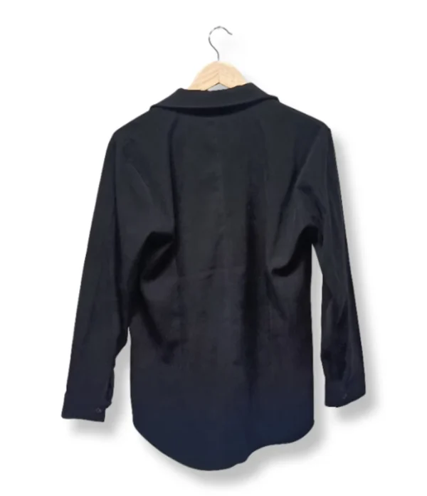 Camisa Negra Oversize  – Talla M/L