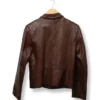 Chaqueta de Cuero Café – Gacel – Talla S
