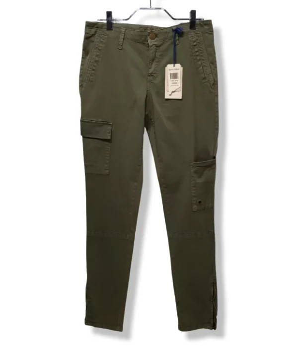 1000005725 (16) Pantalón Cargo Verde Oliva – Saville Row – Talla 36