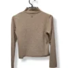 Sweater Crop Taupe con Tachas – IO – Talla S
