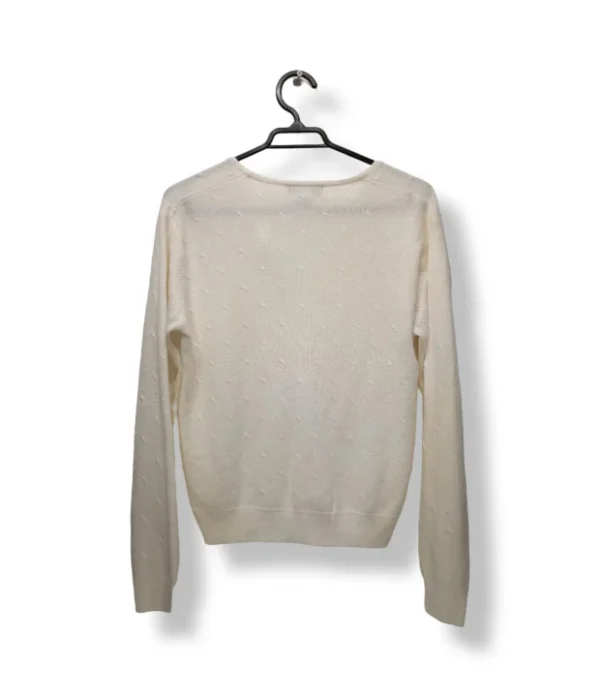 Cardigan Blanco Texturizado – Dressbarn – Talla S