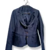 Blazer Denim Azul Mujer – Corte Entallado