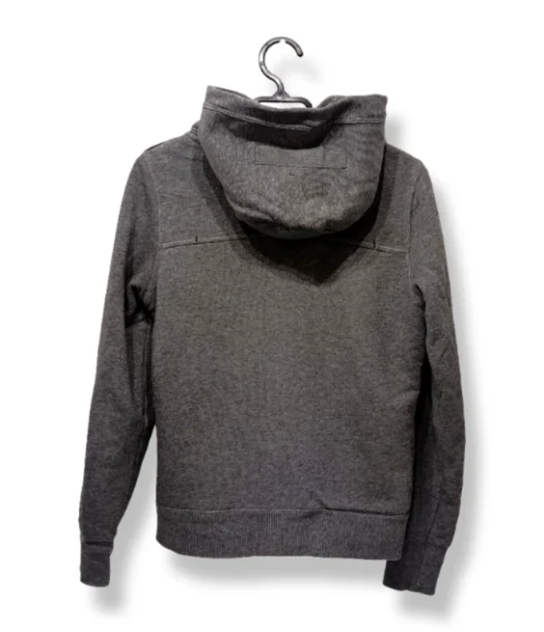 pixelcut-export-1750999672810 Polerón Gris con Gorro – G-Star RAW – Talla S