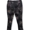 Pantalón Floral Negro – Lorenzo Di Pontti – Talla M