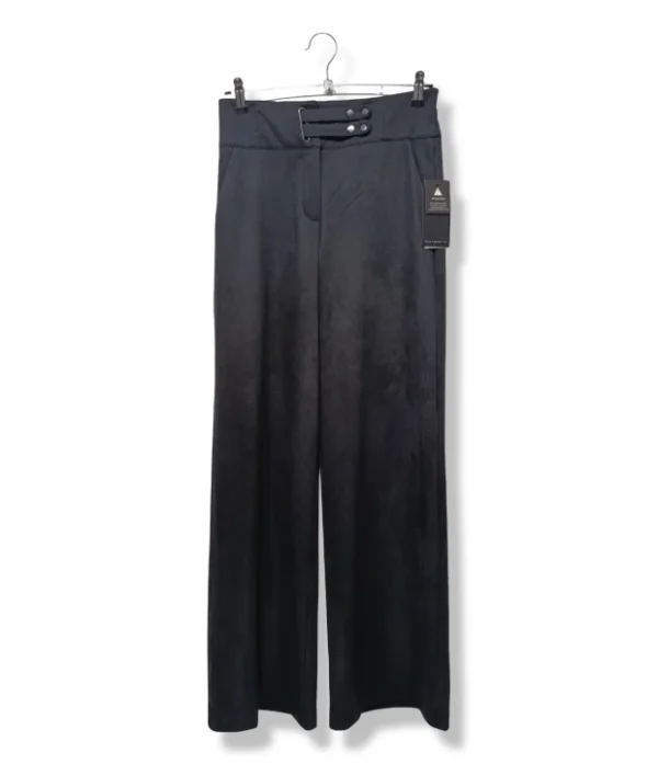 pixelcut-export-1751177422069 Pantalón Azul oscuro Gamuza Sintética – IO – Talla 36 – Nuevo con etiqueta