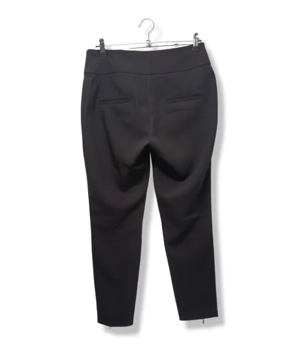Pantalón Negro Slim con Cierres – Ash – Talla M