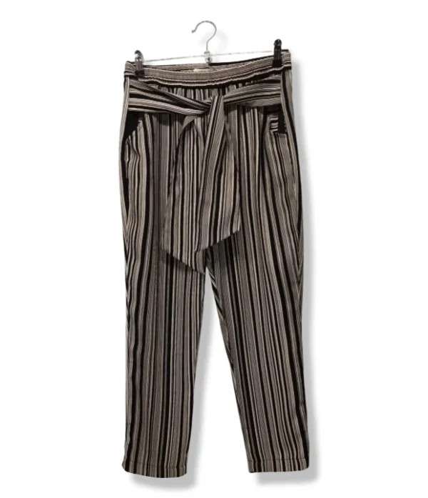 Pantalón Rapsodia rayado con amarra – Estilo boho chic y comodidad en cada paso