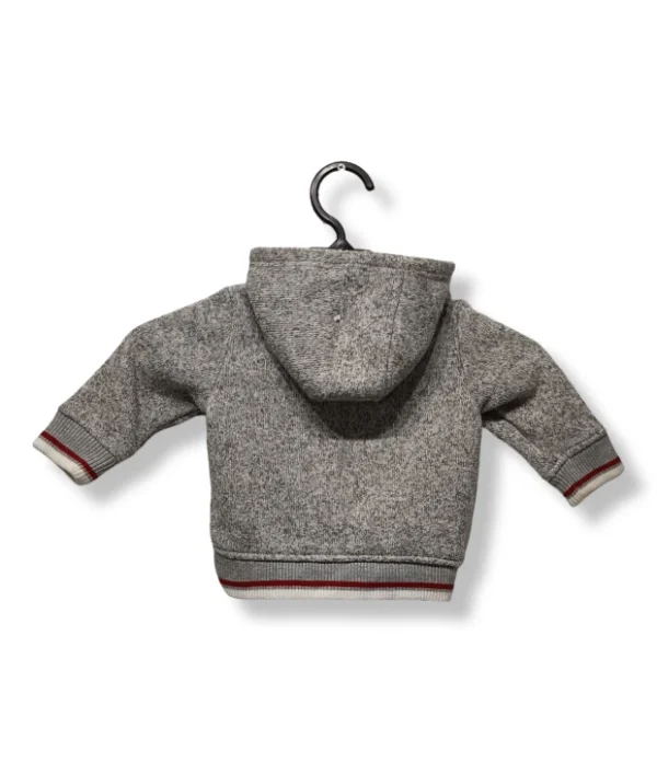 pixelcut-export-1751217815417 Polerón jaspeado con gorro – Talla 6-9 meses