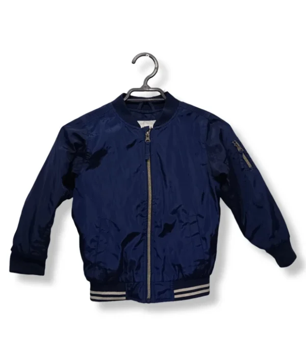 pixelcut-export-1751218249290 Chaqueta bomber azul marino – talla 5/6 años