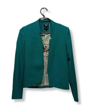 pixelcut-export-1751219241013 Blazer IO verde esmeralda- talla S