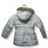 Parka acolchada celeste , talla 8 años