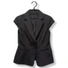 Blazer sin mangas Marquis negro –  Talla S