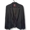 Blazer IO negro entallado –Talla S