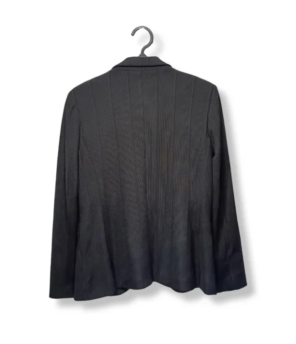 Blazer IO negro entallado –Talla S