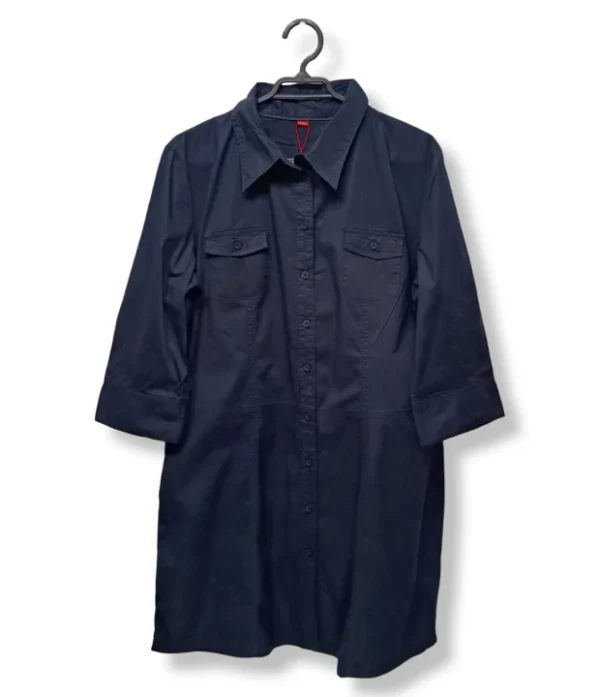 pixelcut-export-1751222332656 Vestido Camisero s.Oliver – Azul Marino