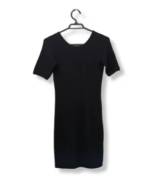 Vestido Guess Mujer – Negro Tipo Canalé