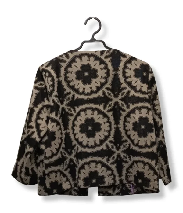 Chaqueta Liola Mujer – Estampado Floral Étnico, Talla 38