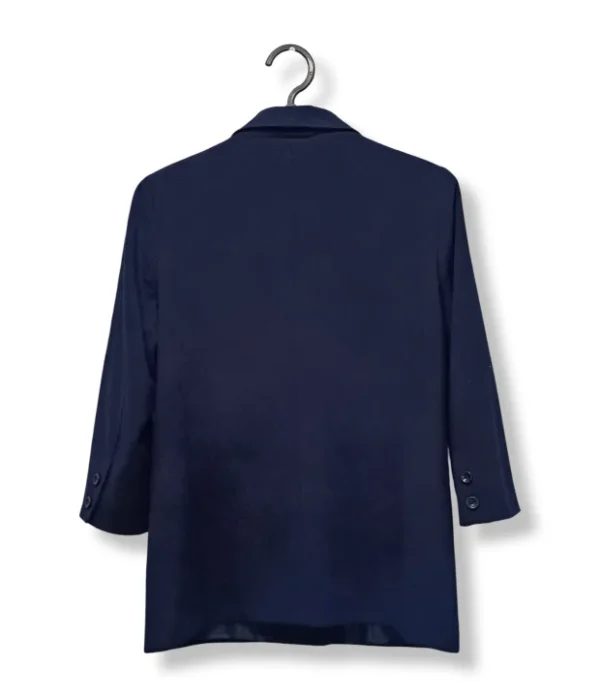 Blazer IO Mujer – Azul Marino Manga 3/4,  Tallla 38
