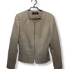 Chaqueta Beige Liola – Sofisticación Minimalista, Talla 38