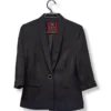 Blazer Negro IO con Mangas 3/4 –  Talla 36