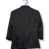 Blazer Negro IO con Mangas 3/4 –  Talla 36
