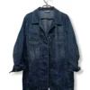 Chaqueta Larga Denim Ulla Popken – Estilo Oversized Plus Size, talla L