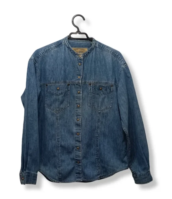 pixelcut-export-1751259994820 Camisa Denim con Cuello Mao – M/L