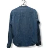 Camisa Denim con Cuello Mao – M/L