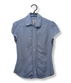 Camisa Celeste Manga Corta  Old Navy, Talla S