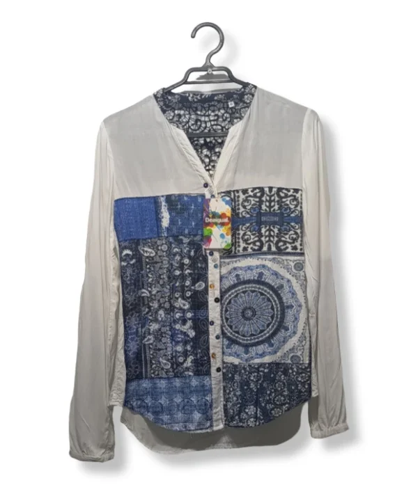 pixelcut-export-1751318253445 Blusa Desigual (Nueva), Talla S