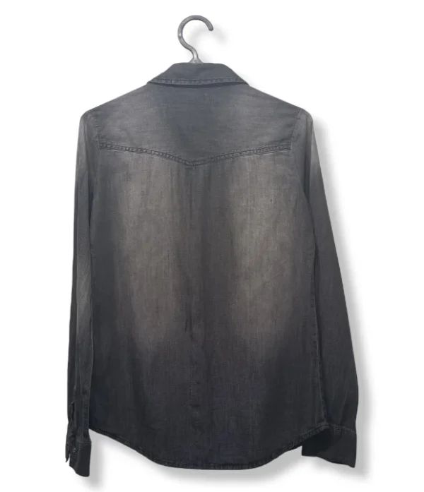 Camisa Denim Gris Focalizado – Amisu XS/S