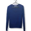 Sweater Azul Cobalto Cuello Redondo – Sfera