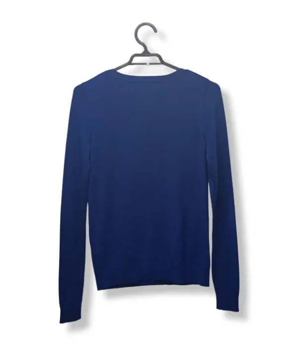 pixelcut-export-1751319595163 Sweater Azul Cobalto Cuello Redondo – Sfera