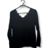 Sweater Negro M&S con Encaje