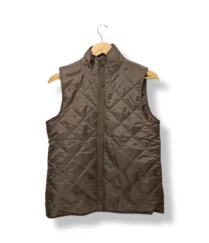 Chaleco acolchado Mudpie café, talla L