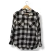 1000014546 (22) Camisa leñadora H&M, talla M