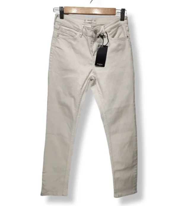 Jeans  Blanco Slim Fit – Mango Mujer – Talla 34