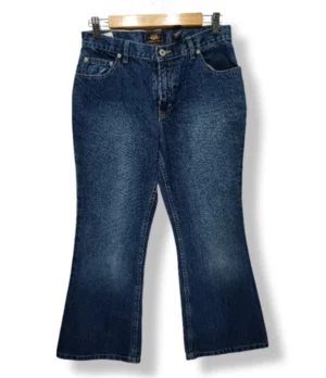 Jeans Bota Ancha Azul Medio – Ruta 66 – Talla 36 (Nuevo con etiqueta)