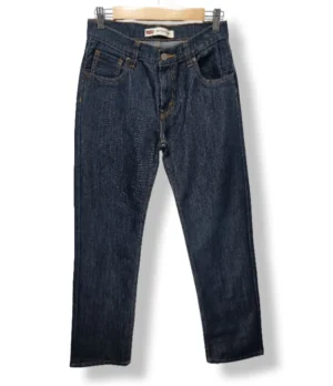 Jeans Rectos Azul Oscuro – Levi’s – Talla 36