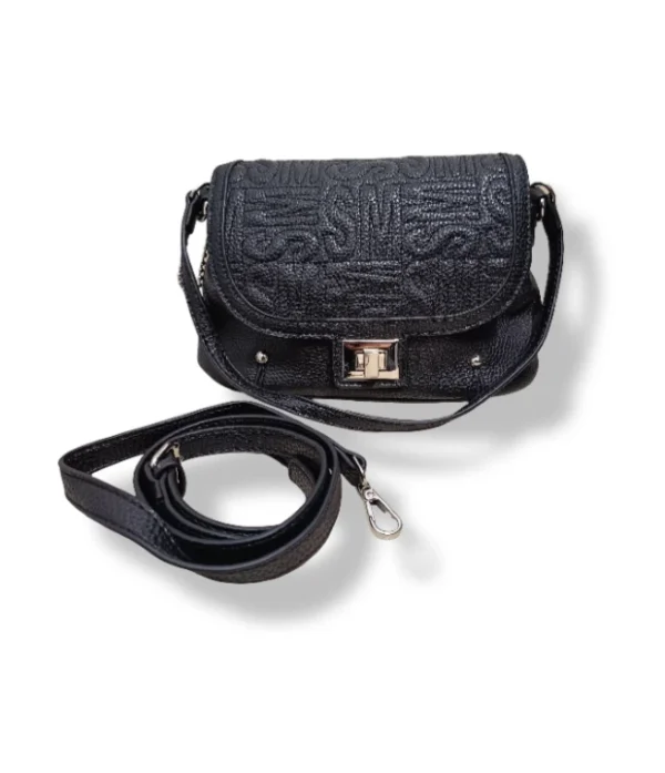 Cartera Steve Madden negra con correa desmontable