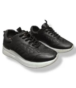 pixelcut-export-1752548408096 Zapatillas negras Gacel acolchadas, talla 34