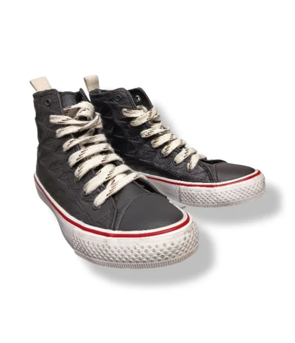 Zapatillas Caña Alta Negras – Jazmín Chebar – Talla 35 (da para 36)