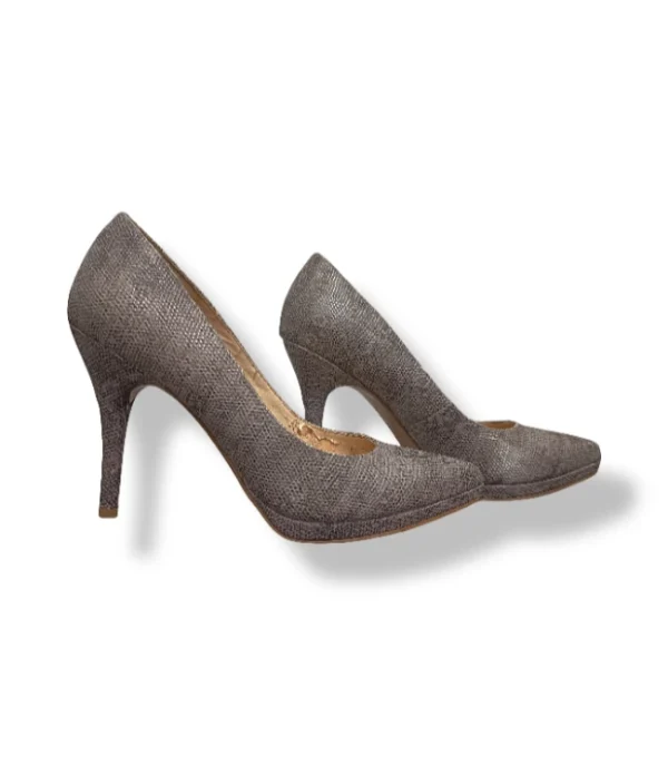 pixelcut-export-1752549205677 Zapatos Tacón Textura Gris – Nine West – Talla 35