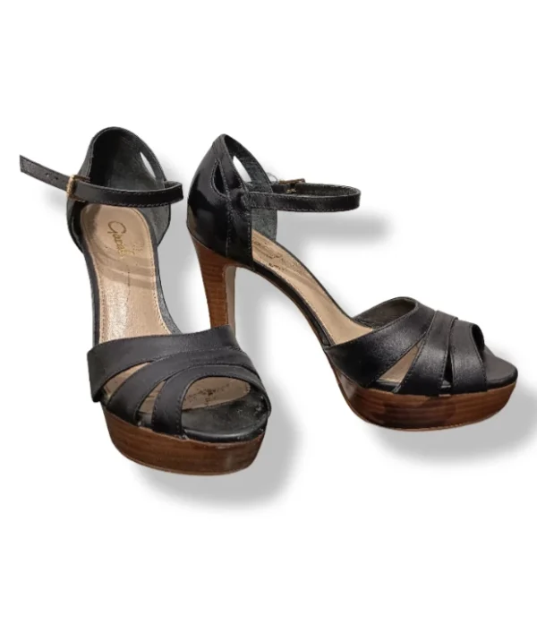 Sandalias de Tacón Negro – Gacel – Talla 35